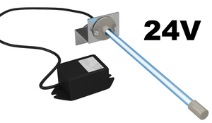 Kit de luz UV purificador de aire HVAC 24 voltios luz ultravioleta gemicida EZ soporte magnético para aire acondicionado Ac Hvac bobina 24v 14'