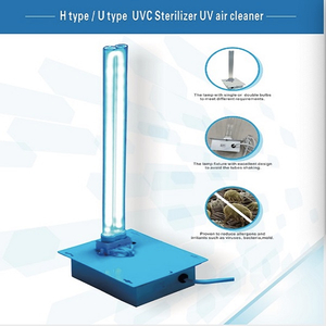 Luz ultravioleta de 60W para sistemas HVAC Purificador de aire UVC 254nm HVAC 60W AC Limpiador UV 