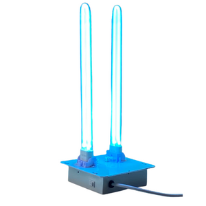 Bombilla doble en forma de U Superpotencia Alta salida de rayos UV Luz UV para HVAC Conducto de aire de 80 W Luces UV Purificador de aire ultravioleta Filtro de aire UVC Luces UV germicidas 