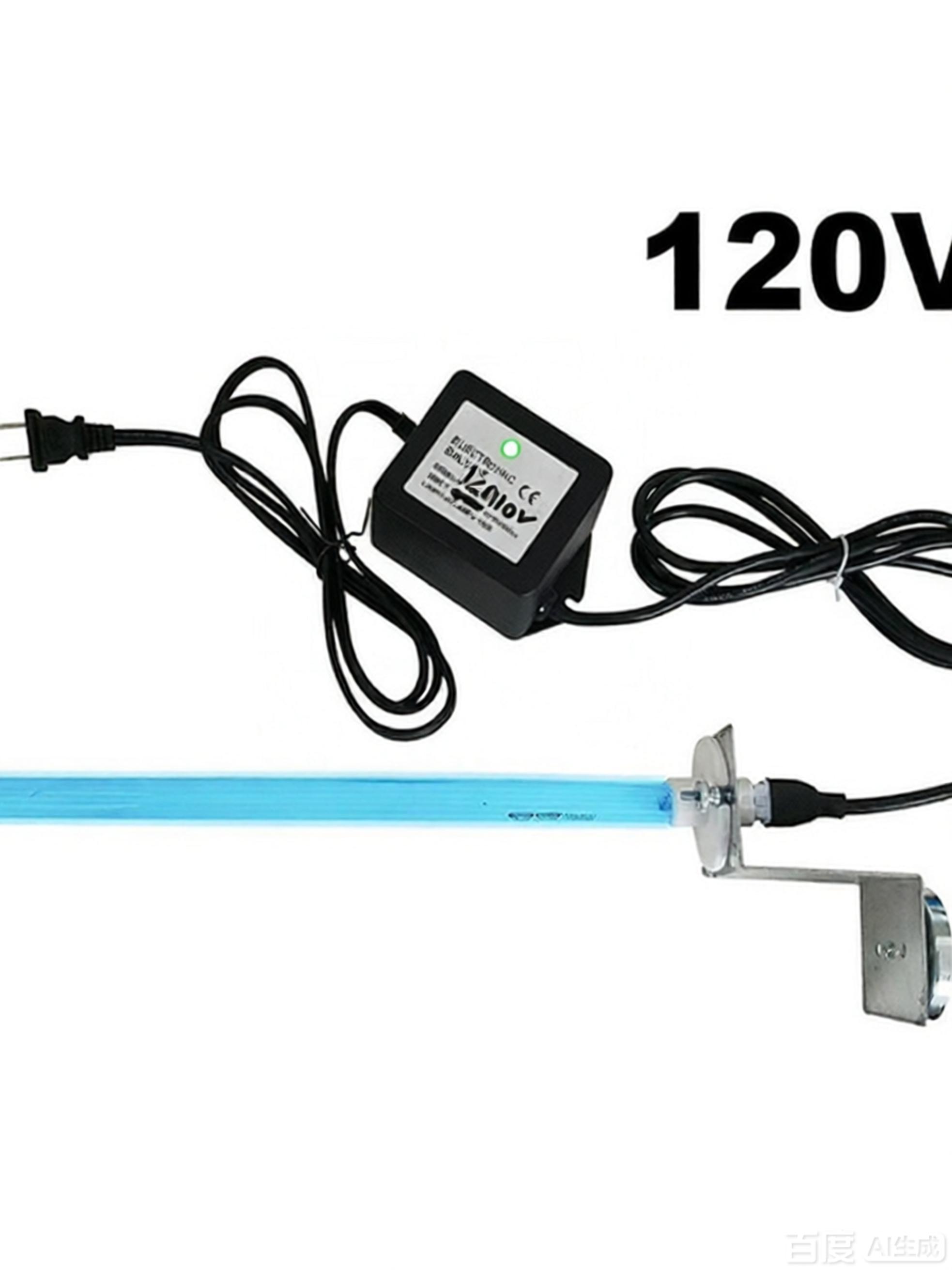 Luz ultravioleta de 120V UV-C de 18 vatios para sistema Hvac de toda la casa, piezas de purificador de aire, luces ultravioleta para sistema de conductos Hvac